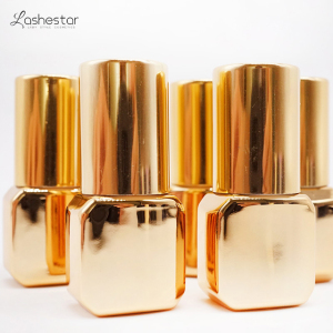 Korean Supply 5 ml Gold Bottle Latex Free 0.5-1 Second Long Lasting Eyelash Extensions Glue