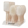GUSHLI Heat X-treme Paddle Brush, Heat Resistant, for Detangling, Smoothening Hair, and Styling