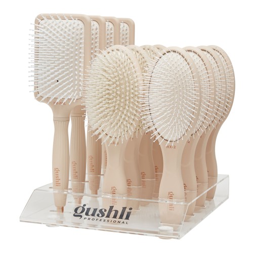 GUSHLI Heat X-treme Paddle Brush, Heat Resistant, for Detangling, Smoothening Hair, and Styling