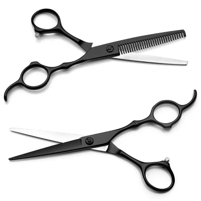 6inch Barber Cutter Barbershop Shears Sharpenor Professional Hair Scissors Salon