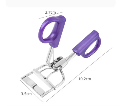 O-060gfactory Wholesale Girls Makeup Tools Plastic Handle Eyelash Curler