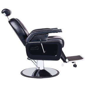 Luxury folding barber chair salon hair equipment