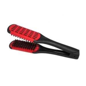 professional straightening hair brush double side boar bristle styling salon  brush hair