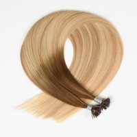 GUSHLI Hair Extension Flat Tip Natural Hair