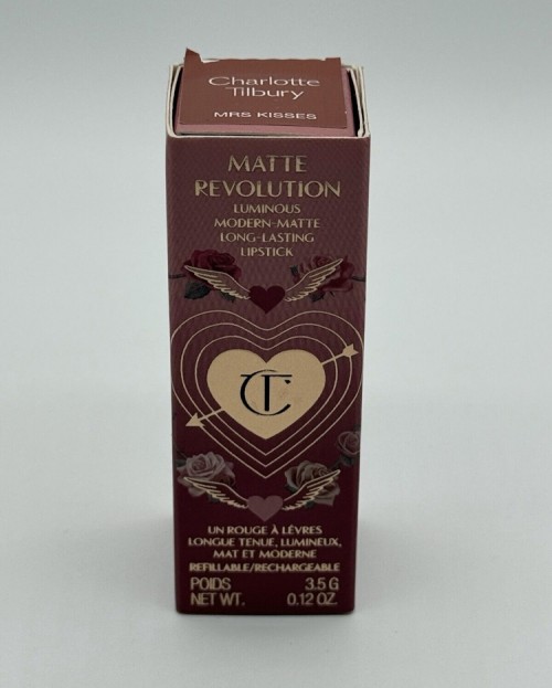 Charlotte Tilbury Matte Revolution Lipstick Mrs Kisses 0.12 Oz Sealed Authentic