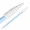 Spiral Tipped Foam Cotton Cleaning Swabs