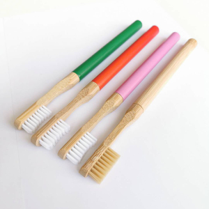 High quality biodegradable replaceable head bamboo toothbrush replace head