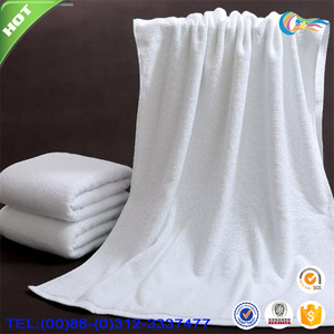 Wholesale Cheap Price Hotel Towel Supply 100% Cotton Terry White Hotel Towel