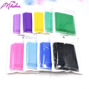 Wholesale Makeup Cleaning Cotton Sticks Eyelash Extension Cleaning Cotton   Bud