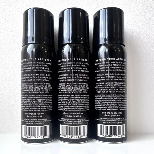 MORPHED Continuous Setting Mist Makeup Finishing Setting Spray TRAVEL 1.3oz 36.8g