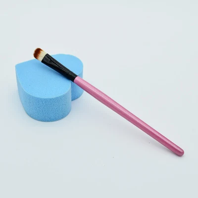 Factory Direct Sales Wooden Handle Long Rod Makeup Eyeshadow Brush