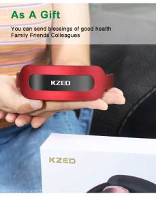 KZED Own Shiatsu Neck Massage Device 2021 Machine Foldable Heating Neck Shoulder Mini Massager