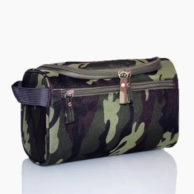 Prmotional Diamond Check Beauty Case Cosmetic Bag with Zipper