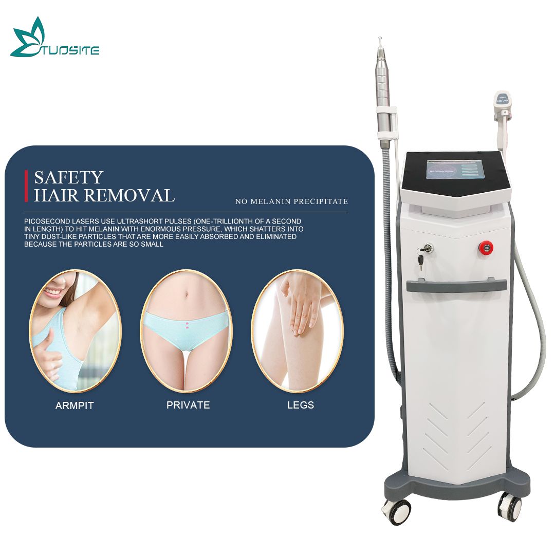 Professional ND YAG Laser Tattoo Removal Diode Laser Hair Removal Machine