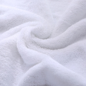 Wholesale palais royale hotel quality white face bath 100% cotton towel hotel supply