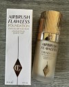 Charlotte Tilbury Airbrush Flawless Foundation - 6 WARM - Full Size 1 oz NIB NEW