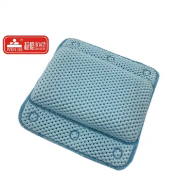 Wholesale Eco -Friendly Bathtub SPA Bath Tub Pillow Set Headrest Bath Pillows with Suction Cups