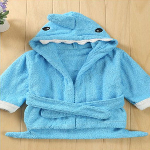 Hot!Retail boy girl Animal Baby bathrobe/baby hooded bath towel/kids bath terry children infant bathing