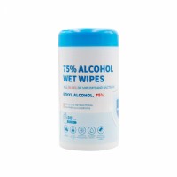 Multipurpose Disposable Non-woven 75% Alcohol Sanitizing Wipes