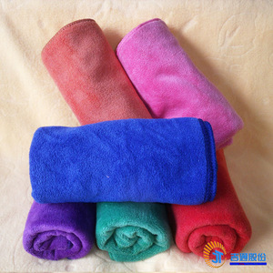 Quick drying Nano superfine 85%polyester and 15%polyamide microfiber terry towel stock supply