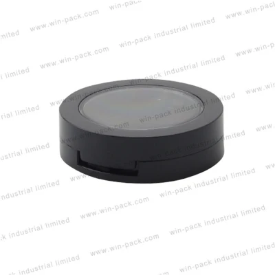 Winpack China Factory Cosmetic Round Compact Powder Case with Mirror Makeup Packing