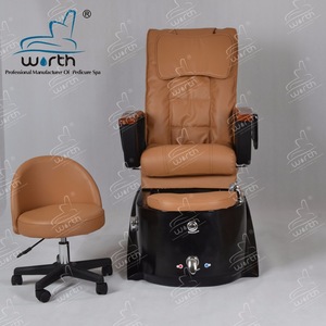 Aristocratic fashionable massage recliner european style pedicure chair for nail salon equipment