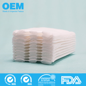 cosmetic facial organic cotton pad