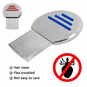 Stainless Steel Lice Removal Hair Comb for Head Lice Treatment