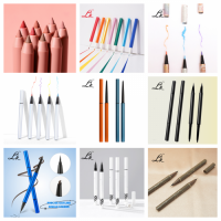 Wholesale Waterproof Eyeliner Liquid Pen Quick Dry Pencil Beginners Stain Resistant Color Retention Labeling Eyebrow Makeup