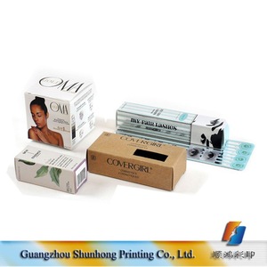 China printing factory low price custom makeup packaging box cosmetic paper boxes with logo