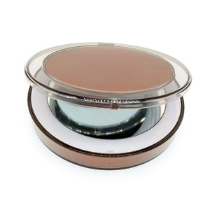 Mini LED Travel Vanity Makeup Mirror, 1x / 3x Magnification Compact Portable Folding makeup Mirror, Pocket Mirror