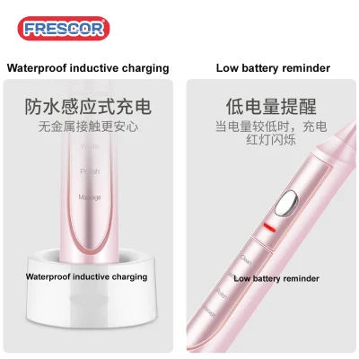 Waterproof Rechargeable Sonic Electric Toothbrush Upgraded Ultrasonic Toothbrush