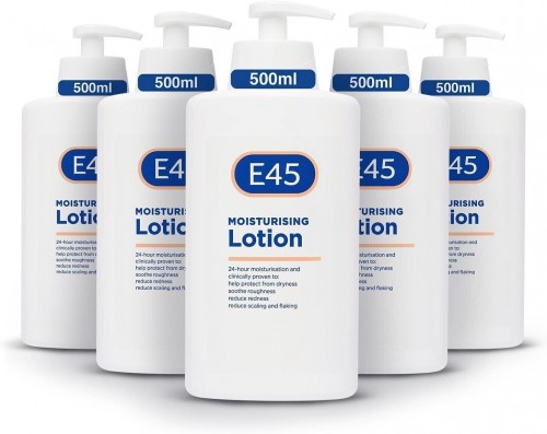 E45 Moisturising Lotion Pump - 500g - Dermatological - Skin Care Cream