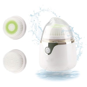 Electric Silicone Waterproof  Facial Sonic Cleansing Brush Deeply Pore Cleaner Cleaning And Skin Care Products