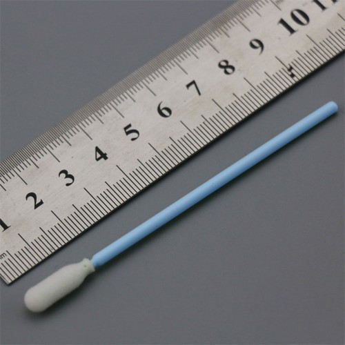 Round Tip Industrial Cotton Bud 100 PPi Open-cell Polyurethane Foam Cleaning Swab