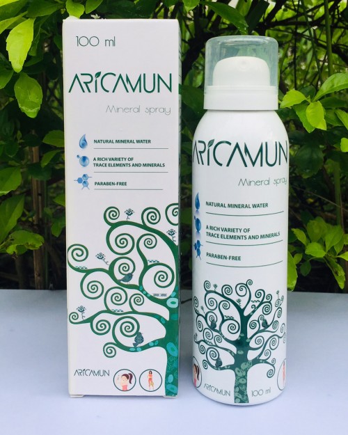 Aricamun Mineral  Spray with fine particles for your soft 