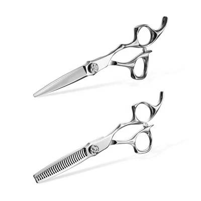 2021 Newest Professional Hot Sell Christmas Gift Japanese 440c Steel Hair Shears