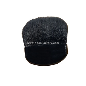 Private custom halfmoon compact brush,synthetic hair makeup compact brush-CB701