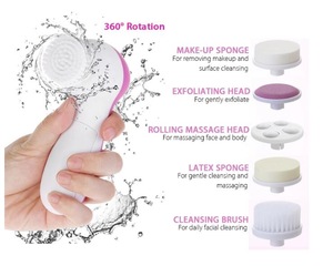 Best selling skin care products 2018 in usa Waterproof USB Rechargeable bath personal care brush daily makeup brush cleaner