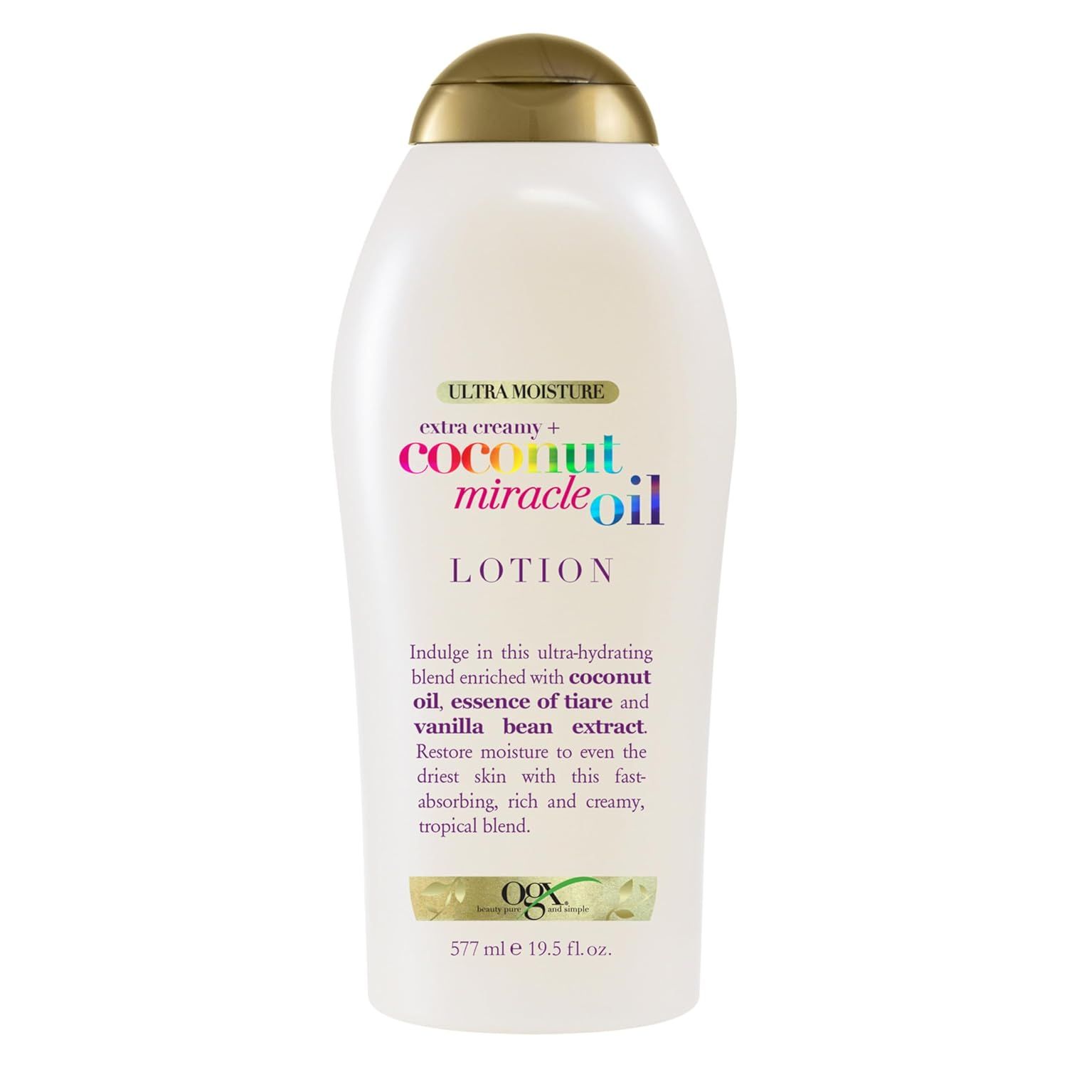 OGX Extra Creamy + Coconut Miracle Oil Hand-to-Heel Body Cream with Vanilla Bean